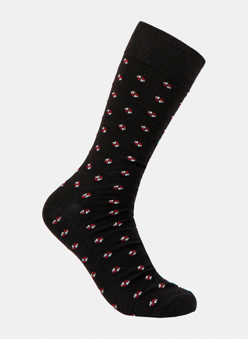 Odds Men's  Pack of 3 Classic Patterned Socks - Image 2